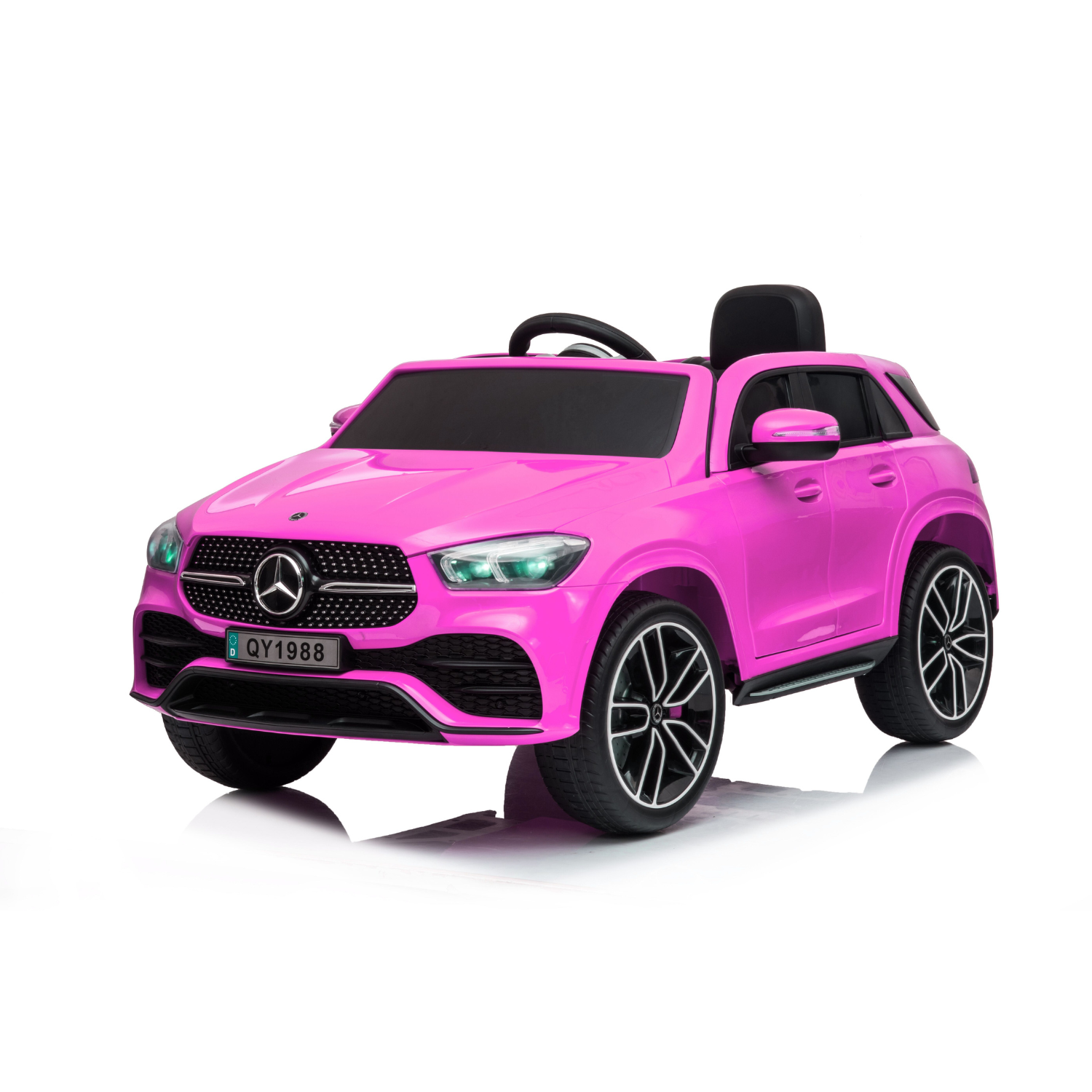 Auto Elettrica per Bambini Mercedes gle450 12V con Licenza Ufficiale Luci Led Suoni Realistici Mp3 Telecomando Cinture di Sicurezza