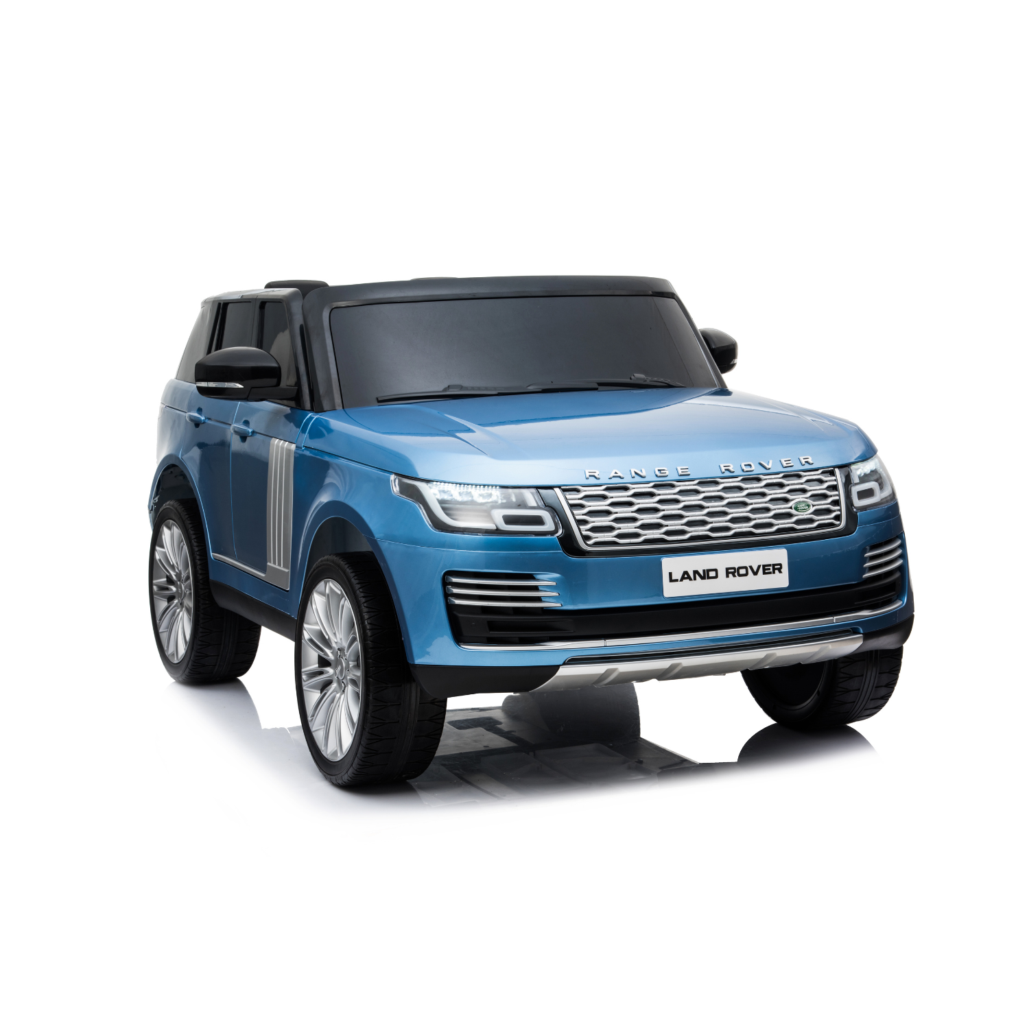 Auto Elettrica per Bambini Range Rover Verniciata 12V con Licenza Ufficiale Luci Led Suoni Realistici Telecomando Mp3 Bluetooth Cinture di Sicurezza