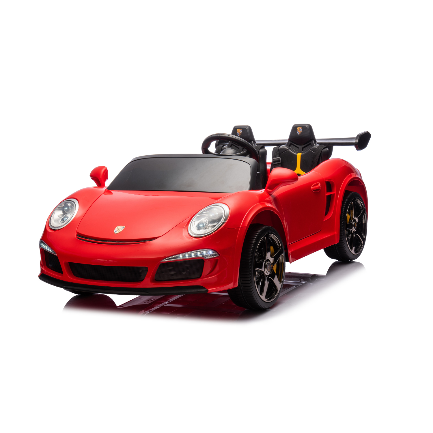 Auto Elettrica per Bambini Ruf Big 24V Luci Led Suoni Realistici Mp3 Telecomando Cinture di Sicurezza