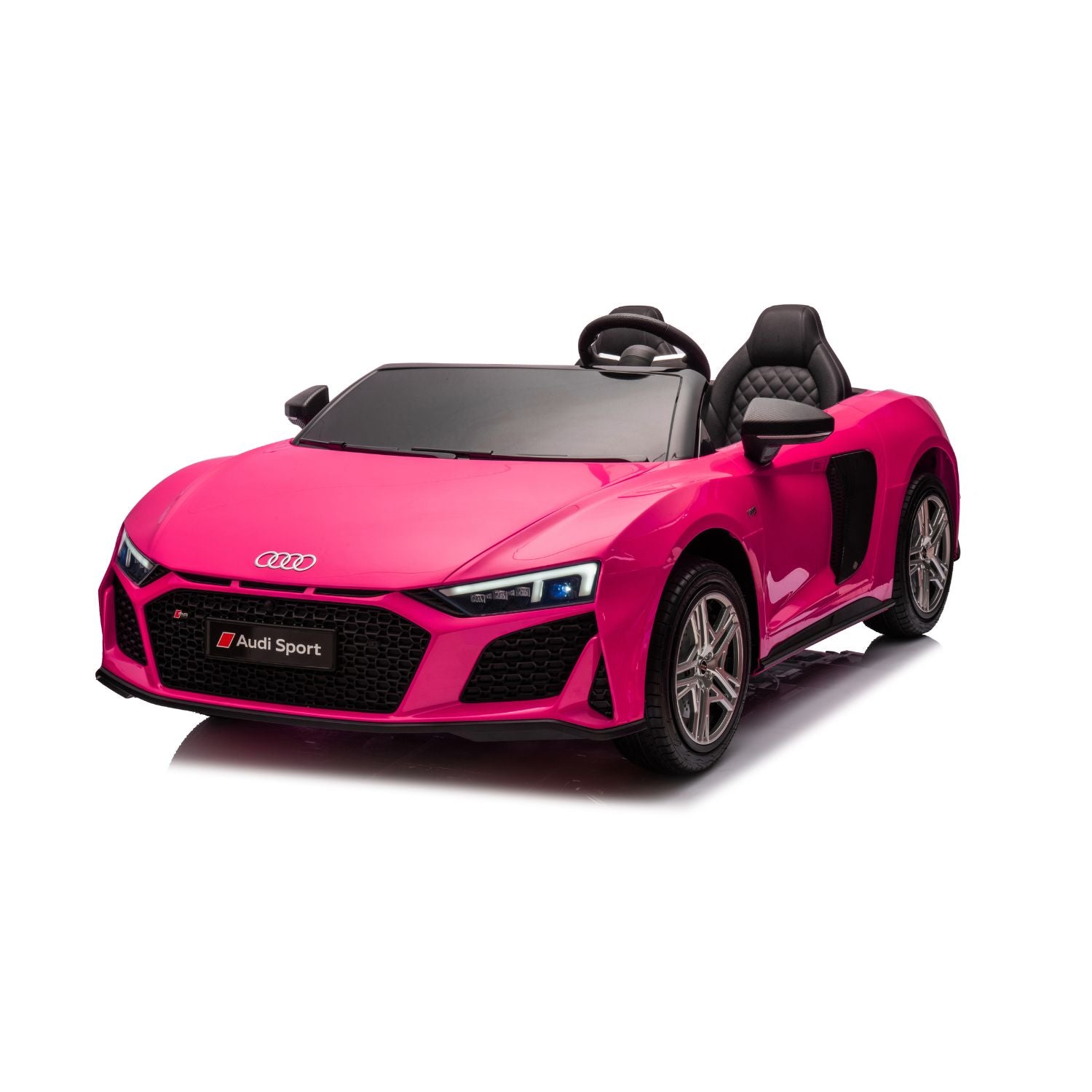 Auto Elettrica per Bambini Audi R8 Sport big 24v full optional con Licenza Ufficiale Luci Led Suoni Realistici Cinture di Sicurezza