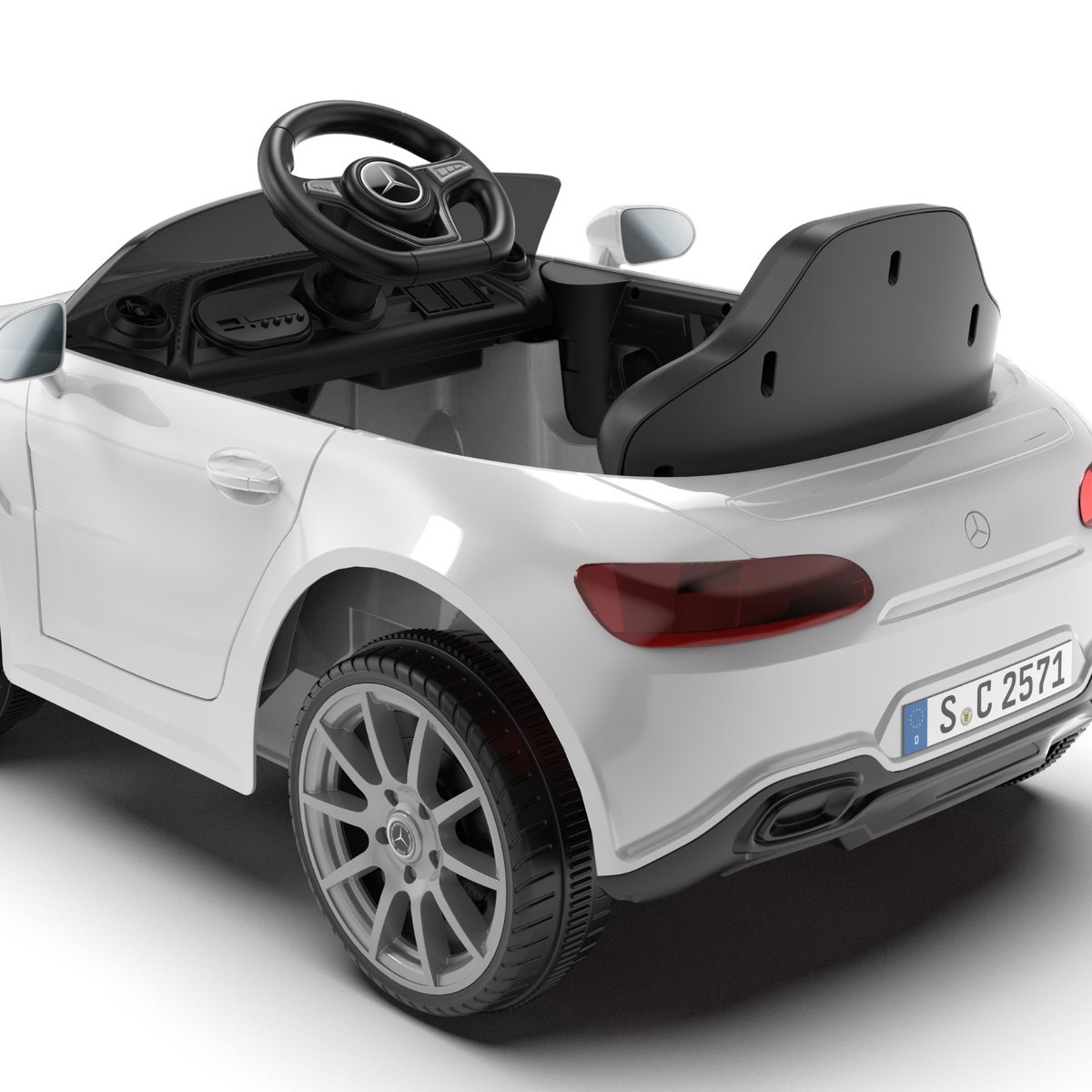 Auto Elettrica per Bambini Mercedes CLS Small 12V con Licenza Ufficiale Luci Led Suoni Realistici