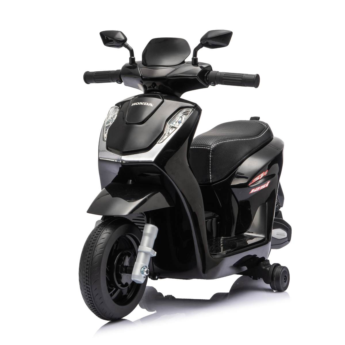 Moto Elettrica per Bambini Honda SH125 Small 6V con Licenza Ufficiale Luci Led Suoni Realistici MP3 Integrato