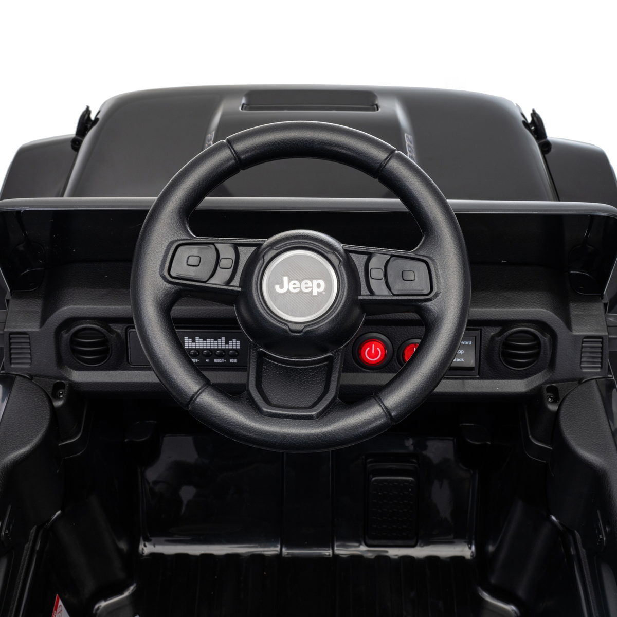Auto Elettrica per Bambini Jeep Rubicon small 12V con Licenza Ufficiale Luci Led Suoni Realistici Mp3 Telecomando Cinture di Sicurezza