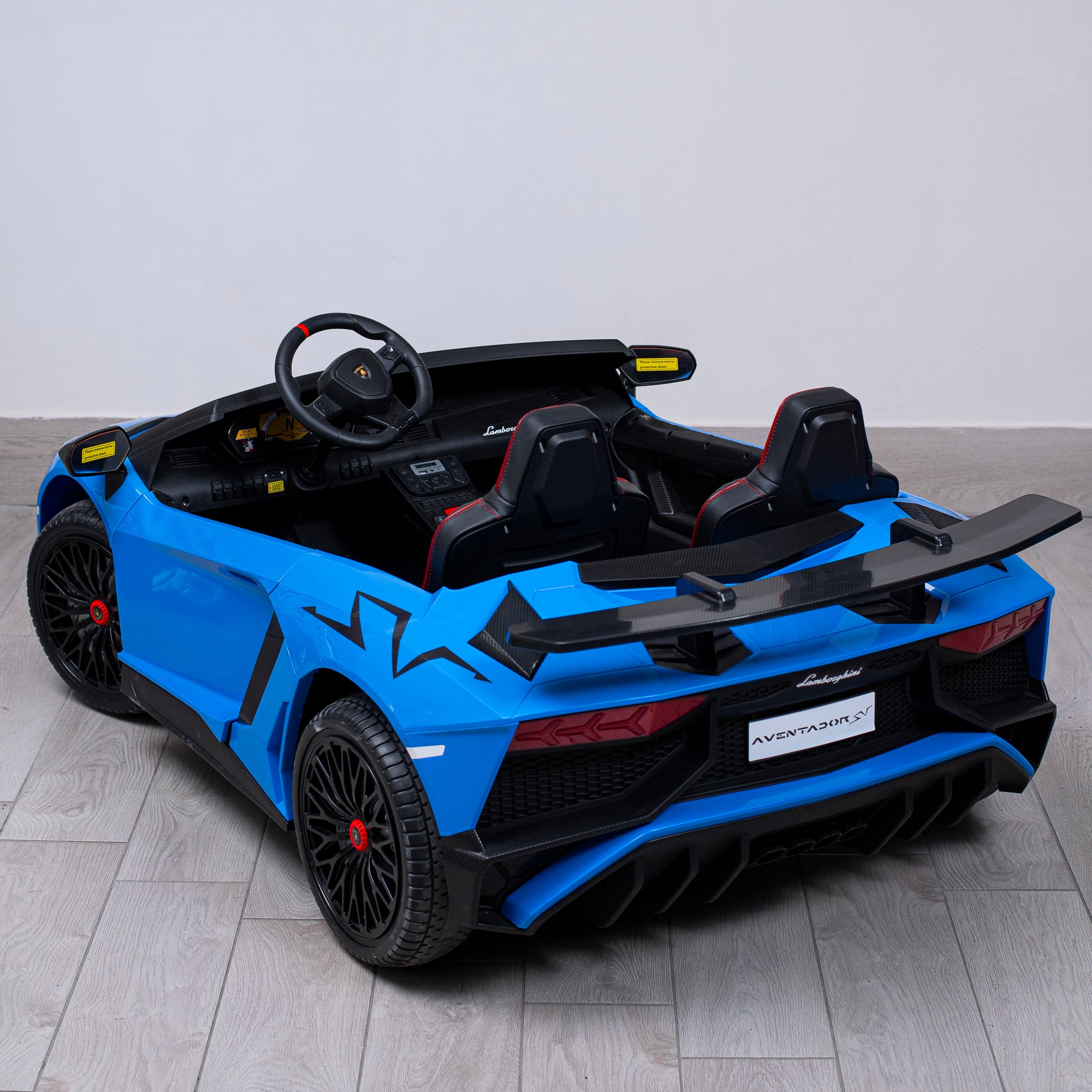 Auto Elettrica per Bambini Lamborghini Sv Big Full Optional 24V con Licenza Ufficiale Luci Led Suoni Realistici Telecomando