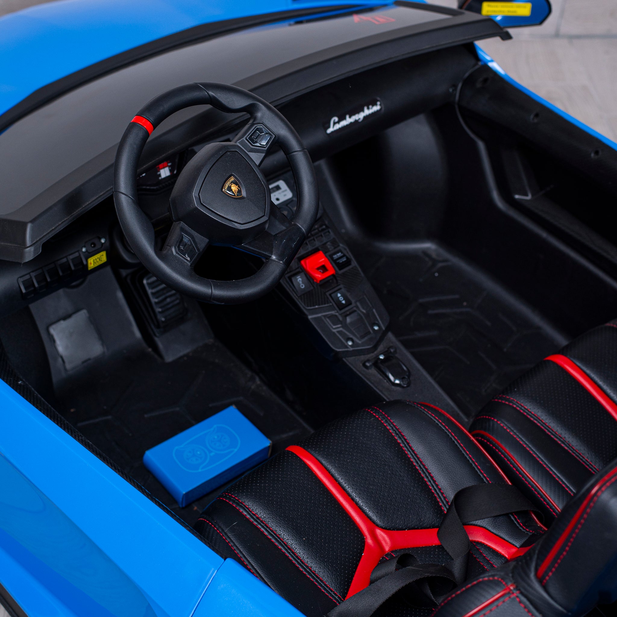 Auto Elettrica per Bambini Lamborghini Sv Big Full Optional 24V con Licenza Ufficiale Luci Led Suoni Realistici Telecomando