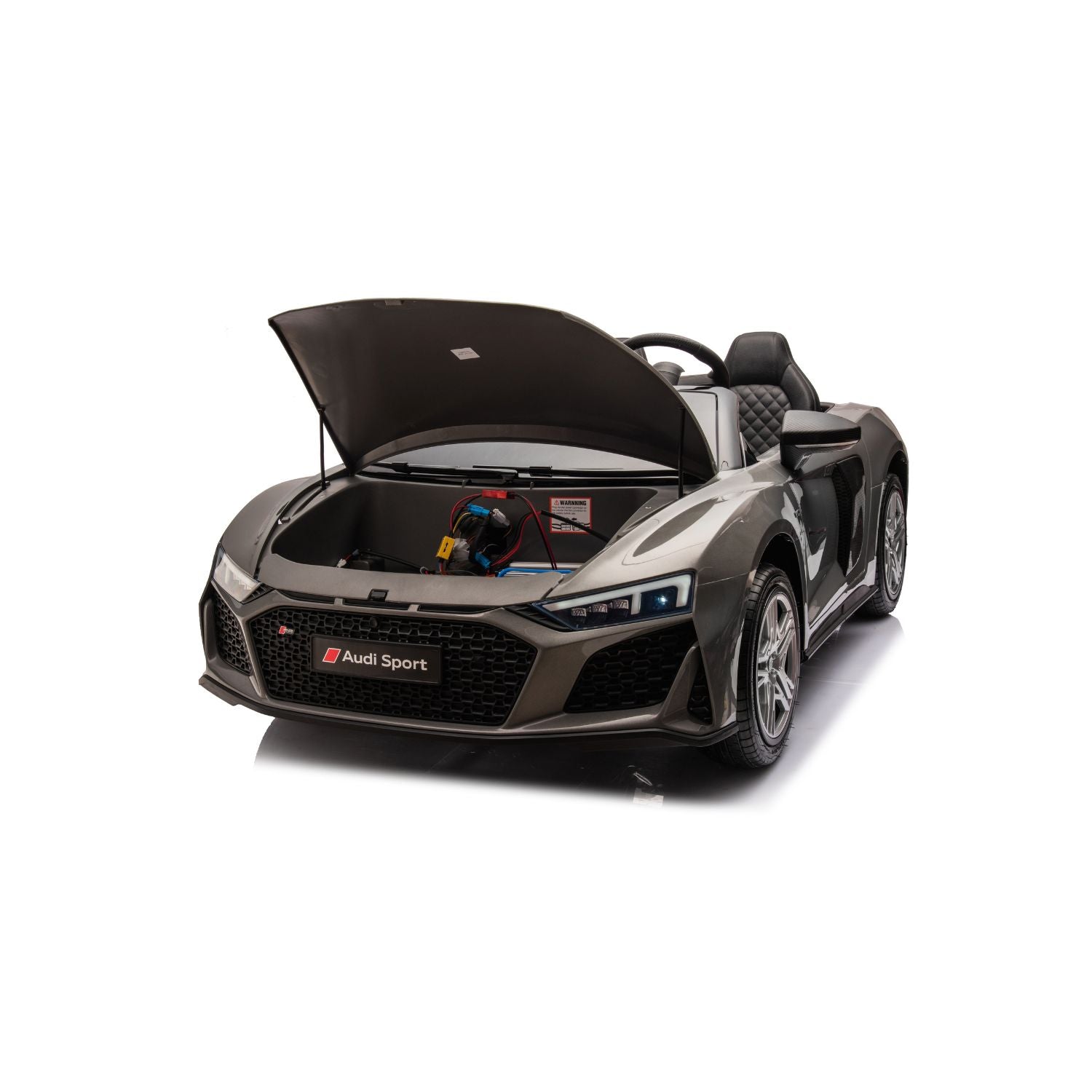 Auto Elettrica per Bambini Audi R8 Sport big 24v full optional con Licenza Ufficiale Luci Led Suoni Realistici Cinture di Sicurezza