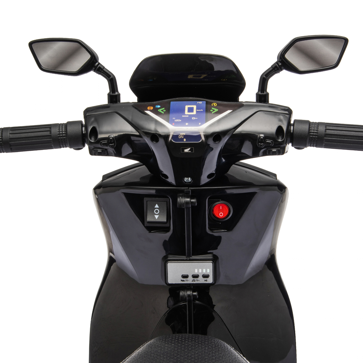 Moto Elettrica per Bambini Honda SH125 Small 6V con Licenza Ufficiale Luci Led Suoni Realistici MP3 Integrato