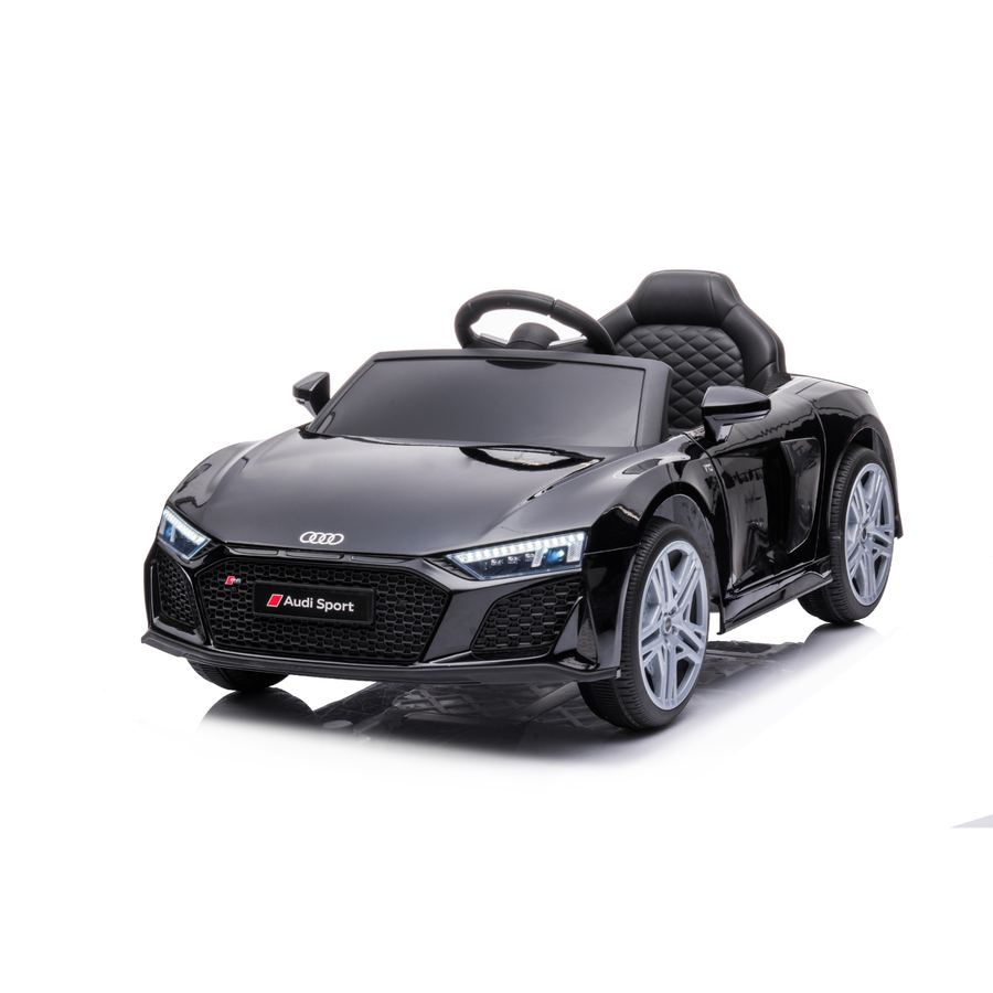 Auto Elettrica per Bambini Audi R8 Sport 12V con Licenza Ufficiale Luci Led Suoni Realistici Cinture di Sicurezza