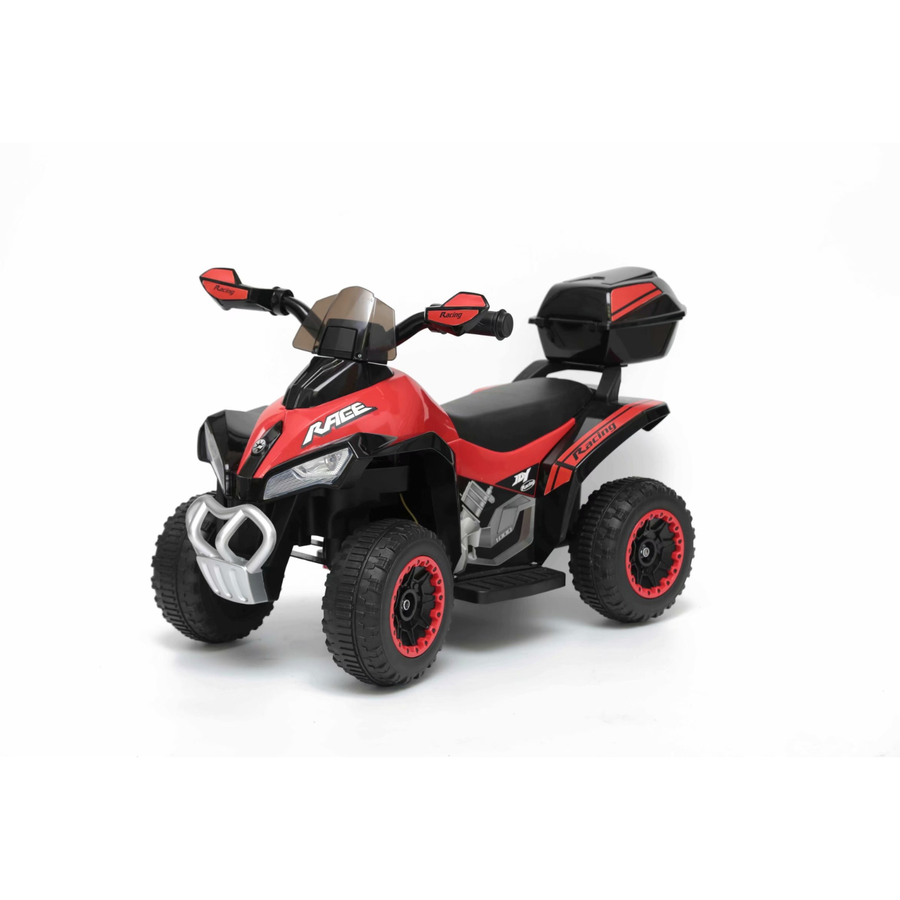 Mini Quad Deluxe Elettrico per Bambini 6V Luci Led Suoni Realistici