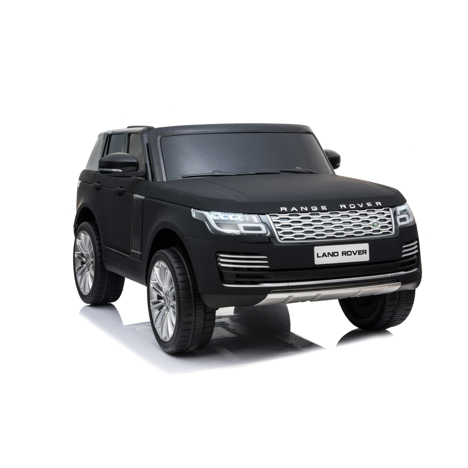 Auto Elettrica per Bambini Range Rover Verniciata 12V con Licenza Ufficiale Luci Led Suoni Realistici Telecomando Mp3 Bluetooth Cinture di Sicurezza