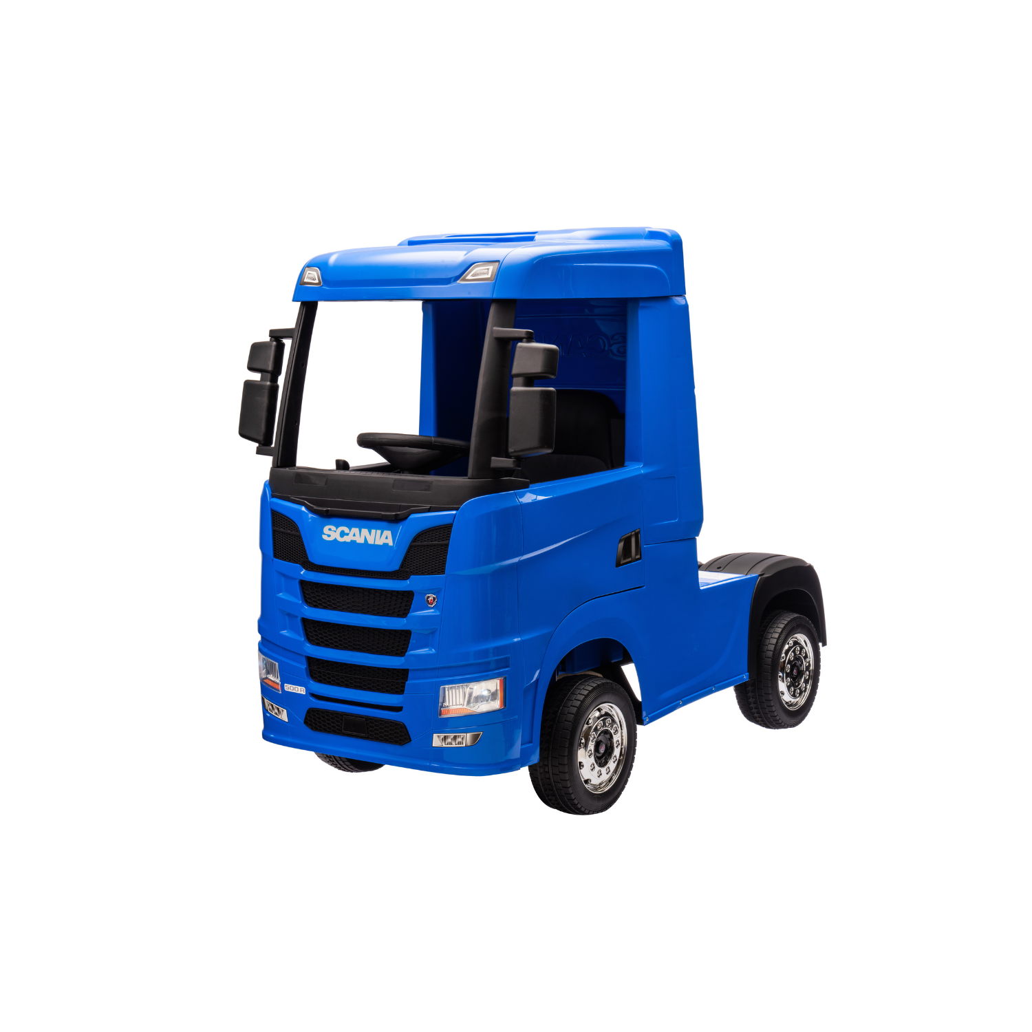 Camion Elettrico per Bambini Scania 24V con Licenza Ufficiale Luci Led Suoni Realistici Telecomando Cinture di Sicurezza