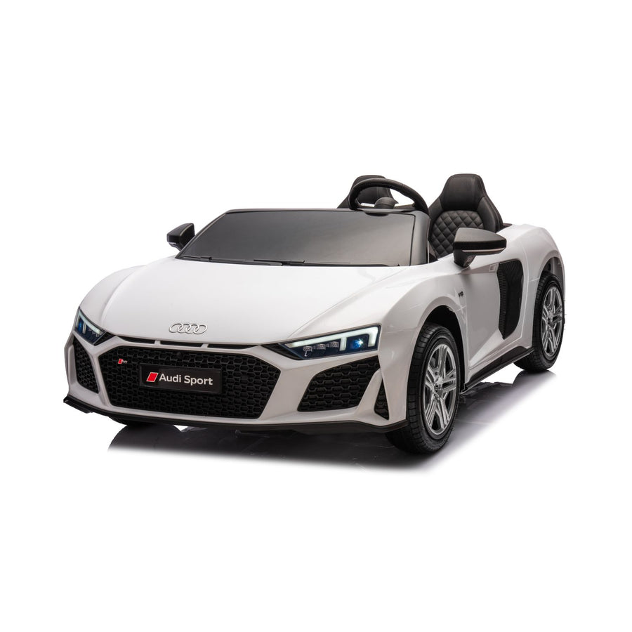 Auto Elettrica per Bambini Audi R8 Sport big 24v full optional con Licenza Ufficiale Luci Led Suoni Realistici Cinture di Sicurezza