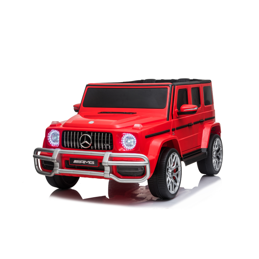 Auto Elettrica per Bambini Mercedes Classe G con Licenza Ufficiale Luci Led Suoni Realistici Mp3 Telecomando Cinture di Sicurezza